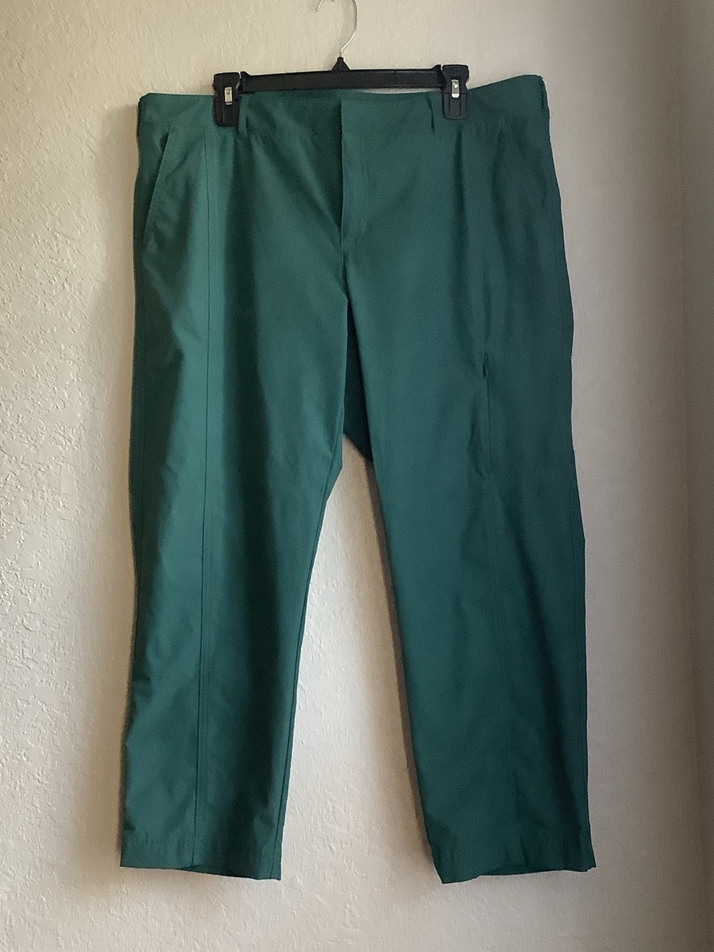 Kirkland Signature Dark Teal Straight Leg Dress Pants